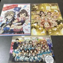 アイドルマスターシンデレラガールズ　特典ポスター　クリアファイル