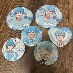ころん 缶バッジ 4個セット 6th Anniversary ➀ - メルカリ