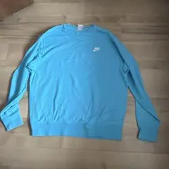 NIKE クルーネック スウェット ライトブルー - メルカリ