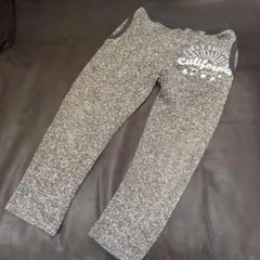 キッズズボン　長ズボン　裏起毛　ブラウン　120㎝