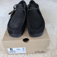 クラークスワラビーEVOウォータープルーフ26172817 UK7.5ブラック