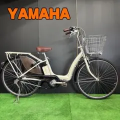 電動自転車 YAMAHA PAS Raffini アイボリー 3人乗り対応7⚫️