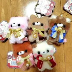 すくっとたっちさん てでぃせれくしょん2 マスコット　くまさん　かわうそさん