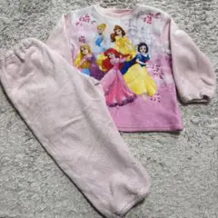 ディズニープリンセス フリースパジャマ 120cm