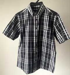 BURBERRY BLACK LABEL 半袖シャツ サイズ 2 クリーニング済