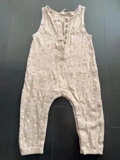 【美品】QUINCY MAE ロンパース 花柄 6-12m 70ー80cmのサムネイル
