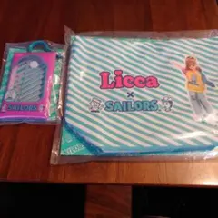 リカちゃんくじ　トートバッグ　ミニクリアポーチ