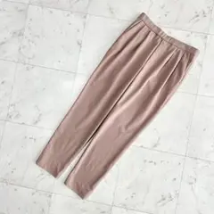 INDIVI インディヴィ　パンツ　ストレッチ　ベージュ　38