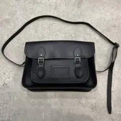 Cambridge Satchel コラボ レオパード 黒 - メルカリ
