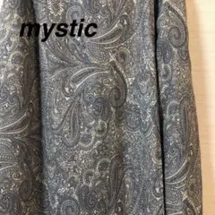 ✨最終価格✨mystic ミスティック　ペイズリー柄　ラップスカート　スカート