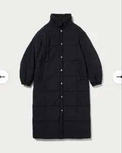 CITEN UNITED ARROWS 中綿 コート ブラックFREE SIZE