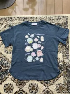 【タグ無し未使用】すみっコぐらし Tシャツ 120サイズ ダークブルー