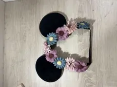 東京ディズニーリゾート 花飾り ミッキー耳カチューシャ