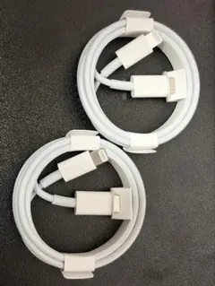Apple USB-C - Lightningケーブル 2本セット