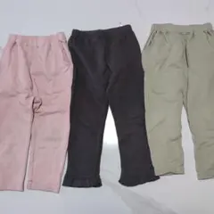 GU 100cm ロングパンツ 3点セット