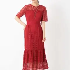 ラグナムーン　ワンピース　ドレス　パーティー　S 美品