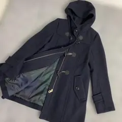 美品　ブルーレーベルクレストブリッジ　ネイビーダッフルコート　40