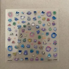 フラットガシャポン たまごっち ネイルシールコレクション　デザインE