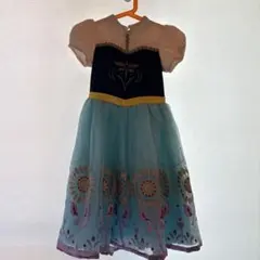 アナ雪 アナ　ドレス コスチューム 110cm