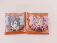 鬼滅の刃 実りの秋まつり 甘露寺蜜璃 伊黒小芭内 ランダムくま缶バッジ