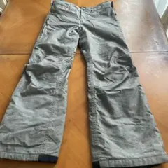 バートン　BURTONキッズスノーパンツ グレー　Mサイズ