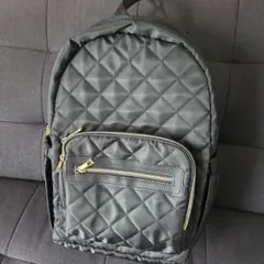 ブラック キルティング マザーズリュック