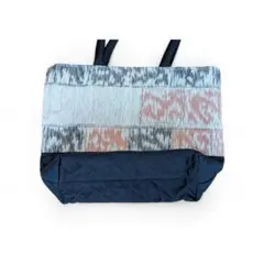 キルティングと柄の和装バッグ ピンク、ベージュ、黒柄 と黒のキルティング