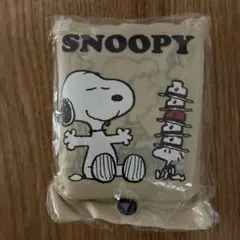 ❤︎かわいい❤︎ SNOOPY ぶら下げられる収納ポーチ付きエコバッグ★