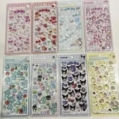 サンリオ　ボンボンドロップシール　第二弾　8枚セット　新品未使用　②