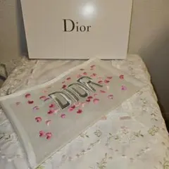 ディオール ノベルティ 刺繍ポーチ