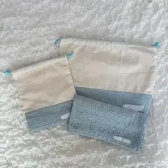 ✿入園・入学準備✿ランチ3点セット(給食袋、コップ袋、ナフキン)