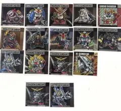 元祖SDガンダムスナックⅡ 14種➕被り２枚 まとめ売り