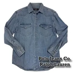 POLO Ralph Lauren　ラルフローレン　デニムウエスタンシャツのサムネイル