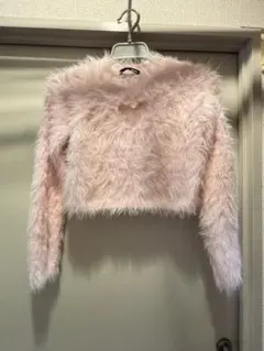 極美品　onespo ワンスポ　ニット ピンク ハート