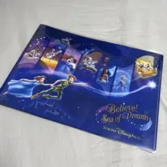 東京ディズニーシー Believe！ クリアファイル