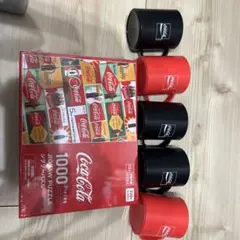Coca-Cola 1000ピース ジグソーパズル、コップのサムネイル