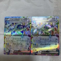 テラパゴスex rrトレーディングカード