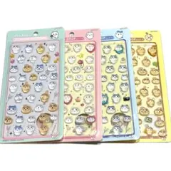 「人気セット」ちいかわ ボンボンドロップシール 4シートセット