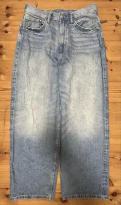 H&M バギーデニム　ブルー　29×30