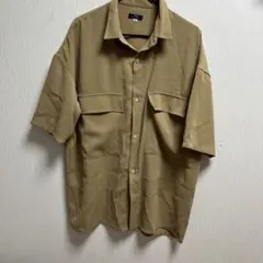 メンズITEMS URBAN RESEARCH 半袖シャツ M ベージュのサムネイル