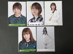 櫻坂46 小林由依 土生瑞穂 原田葵 齋藤冬優花 上村莉菜 生写真 5枚セット