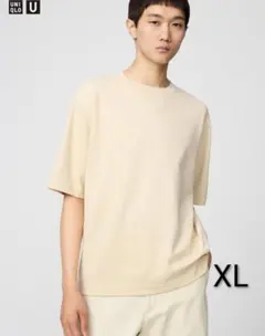 【新品・未使用】エアリズムコットンオーバーサイズTシャツ イエロー XLサイズ