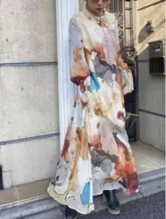 UNDRESSED AMELIA INK ART DRESS Mサイズ