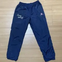 le coq sportif 防寒ウインドブレーカーパンツ　ネイビー150