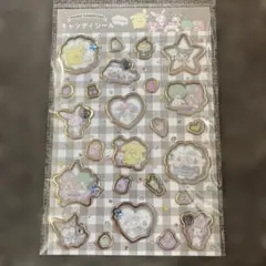 キャンディシール　サンリオ キャラクターシール　クロミ　マイメロ　シナモン