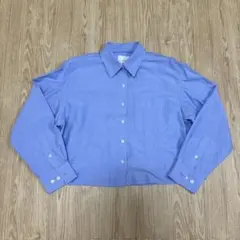 UNIQLO オックスフォードシャツ　ブルー
