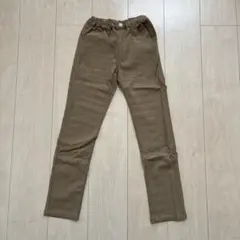 MPS カラーパンツ　140cm ベージュ
