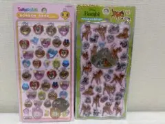 【正規品】ボンボンドロップシール めめっち　プチドロ　バンビ　2枚セット