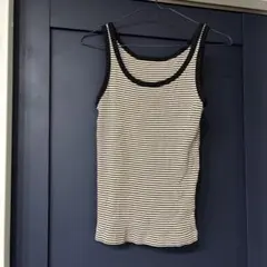 ストライプ ノースリーブ タンクトップ F ローリーズファーム