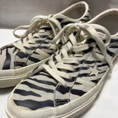 【ゼブラ柄 スエード】コンバース　ワンスター　81/2